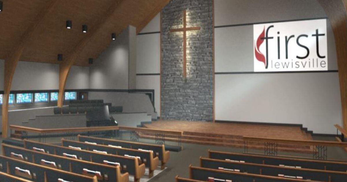 architect for church remodeling in Lewisville